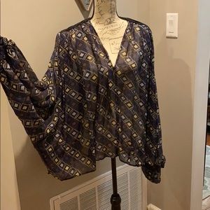 Winter Kate flying fox cardigan blouse